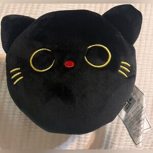 Black Cat Plush Eye Mask and Pillow